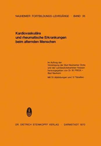 Kardiovaskuläre Und Rheumatische Erkrankungen Beim Alternden Menschen