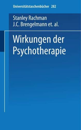 Wirkungen Der Psychotherapie