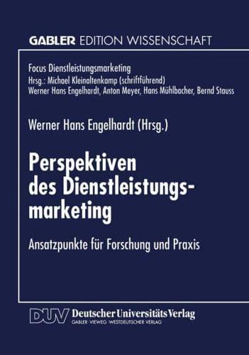 Perspektiven Des Dienstleistungsmarketing