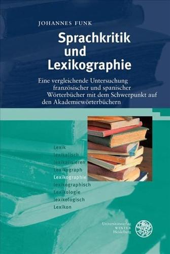 Sprachkritik Und Lexikographie