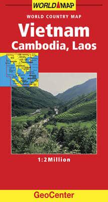 Vietnam/cambodia/laos Geocenter World Map