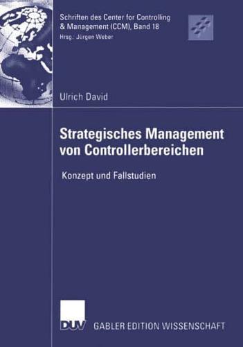 Strategisches Management Von Controllerbereichen