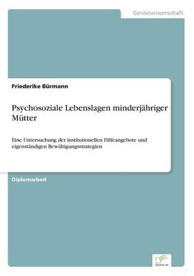 Psychosoziale Lebenslagen minderjähriger Mütter:Eine Untersuchung der institutionellen Hilfeangebote und eigenständigen Bewältigungsstrategien