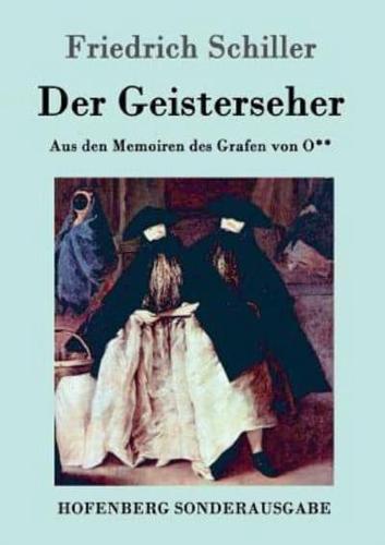 Der Geisterseher:Aus den Memoiren des Grafen von O**