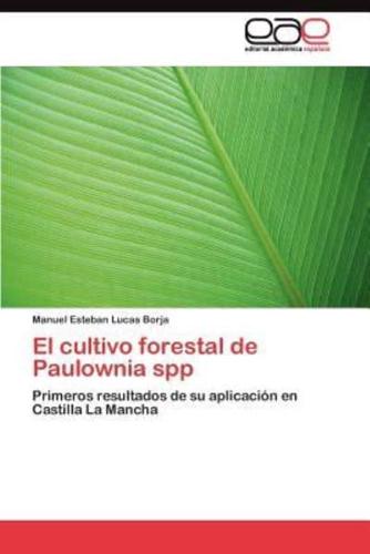 El cultivo forestal de Paulownia spp