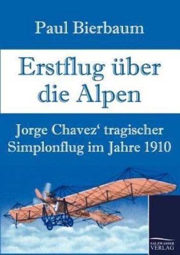 Erstflug über die Alpen