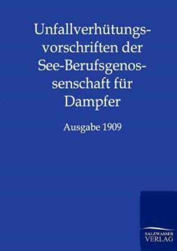 Unfallverhütungsvorschriften der See-Berufsgenossenschaft für Dampfer