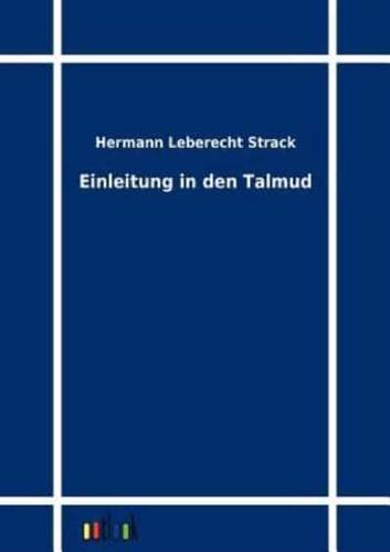 Einleitung in den Talmud