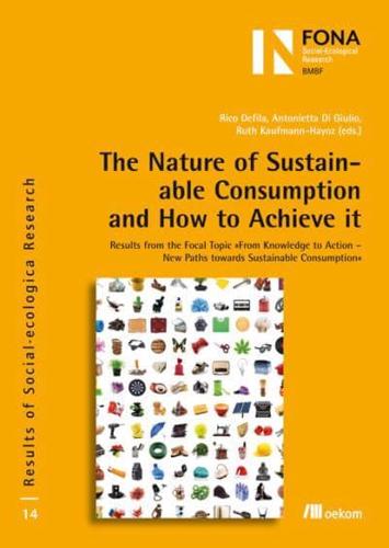 The Nature of Sustainable Consumption and How to Achieve It