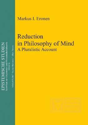 Reduction In Philosophy Of Mind