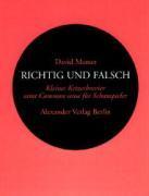 Mamet, D: Richtig u. falsch