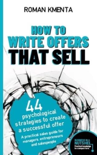 How to Write Offers That Sell