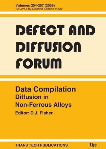 Data Compilation Diffusion in Non-Ferrous Alloys
