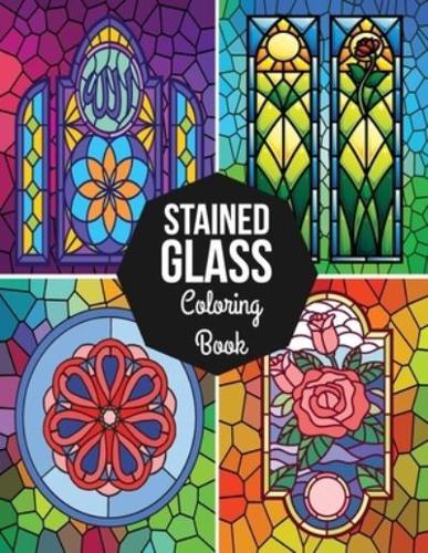 Stained Glass Coloring Book