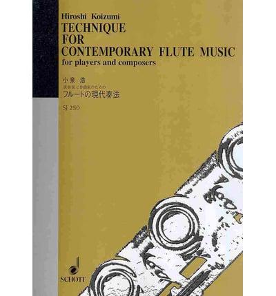 Technique for Contemporary Flute Music