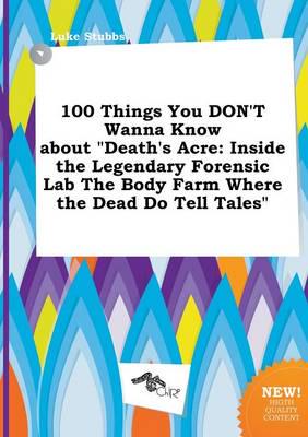 100 Things You DON'T Wanna Know About "Death's Acre