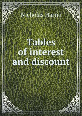 Tables of Interest and Discount