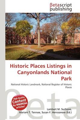 Historic Places Listings in Canyonlands National Park
