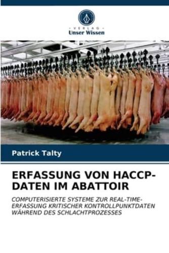 ERFASSUNG VON HACCP-DATEN IM ABATTOIR