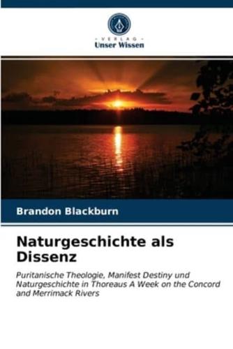 Naturgeschichte als Dissenz