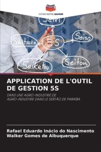 Application De l'Outil De Gestion 5S