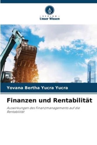 Finanzen Und Rentabilität