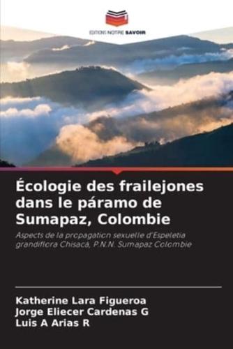 Écologie Des Frailejones Dans Le Páramo De Sumapaz, Colombie