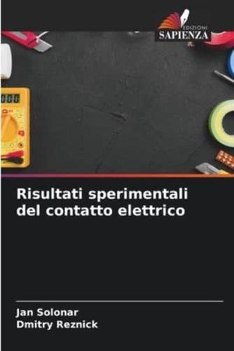 Risultati Sperimentali Del Contatto Elettrico