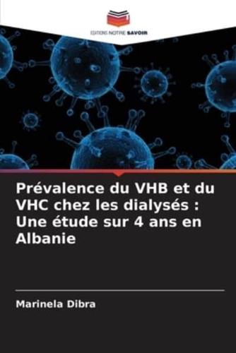 Prévalence Du VHB Et Du VHC Chez Les Dialysés