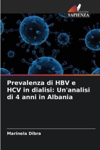 Prevalenza Di HBV E HCV in Dialisi