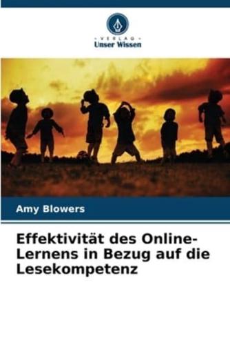 Effektivität Des Online-Lernens in Bezug Auf Die Lesekompetenz