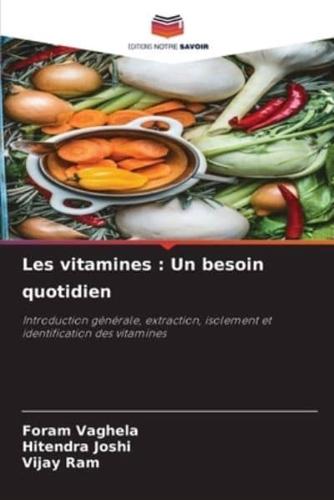 Les Vitamines