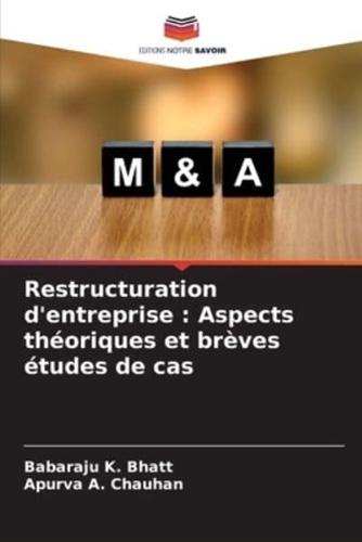 Restructuration D'entreprise