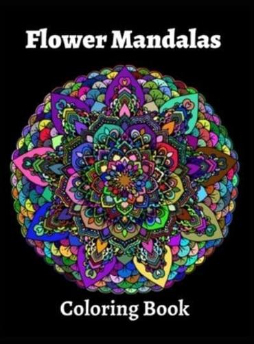 Flower Mandalas Coloring Book