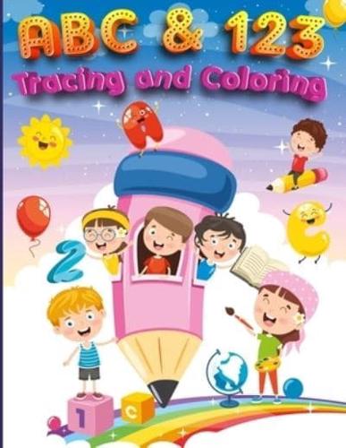 ABC Coloring Book for Kids Ages 4-8: Alphabet Coloring Book for