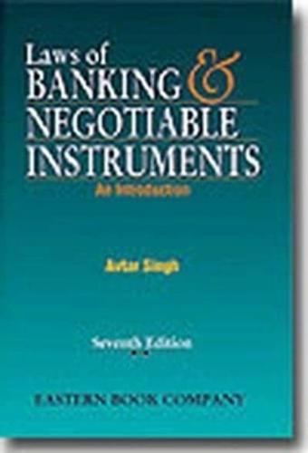 Laws of Banking and Negotiable Instruments