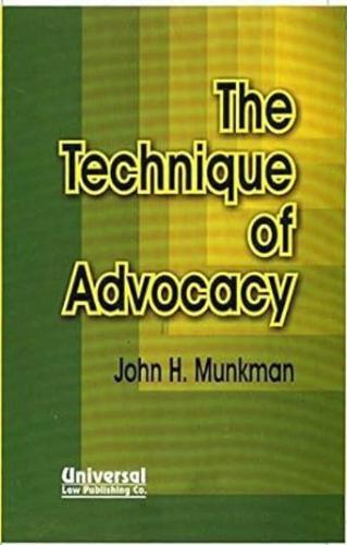 The Technique of Advocacy