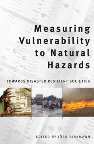 Measuring Vulnerability to Natural Hazards