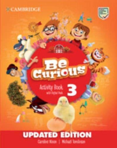 Be Curious Level 3 Activity Book With Home Booklet and Digital Pack Updated
