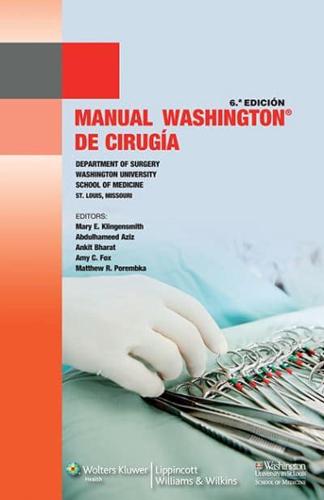 Manual Washington De Cirugía
