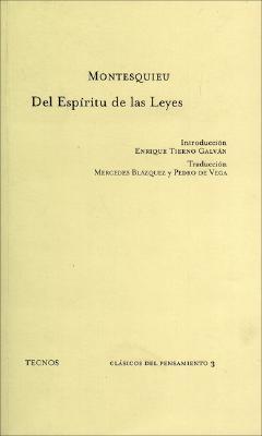 Del Espiritu De Las Leyes