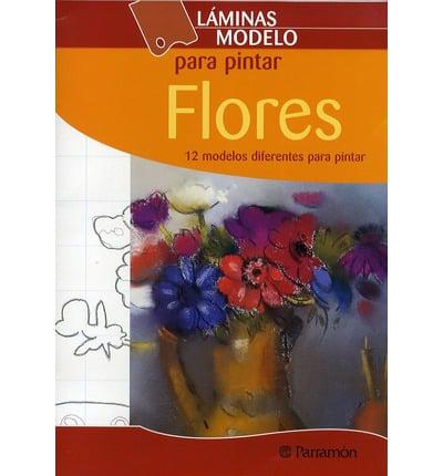 Flores : 12 modelos diferentes para pintar