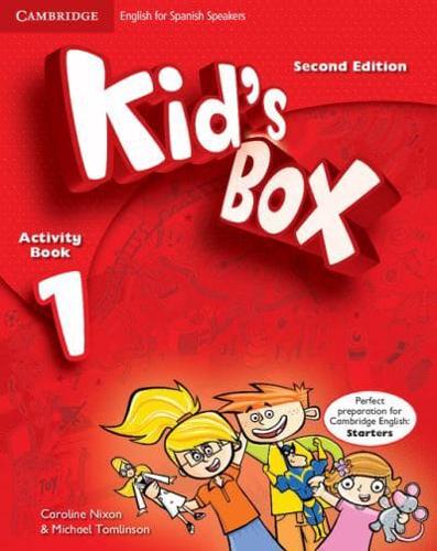 Kid's Box Level 1 Activity Book With CD-ROM and Language Portfolio English for Spanish Speakers