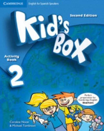 Kid's Box Level 2 Activity Book With CD-ROM and Language Portfolio English for Spanish Speakers