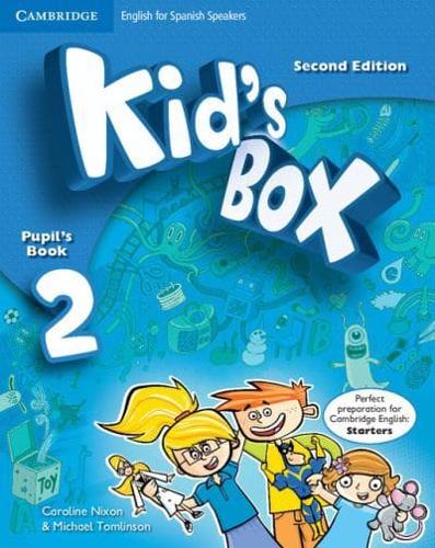 Kid's Box Level 2 Pupil's Book With My Home Booklet English for Spanish Speakers