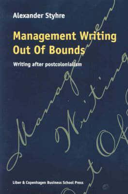 Management Writing Out Of Bounds