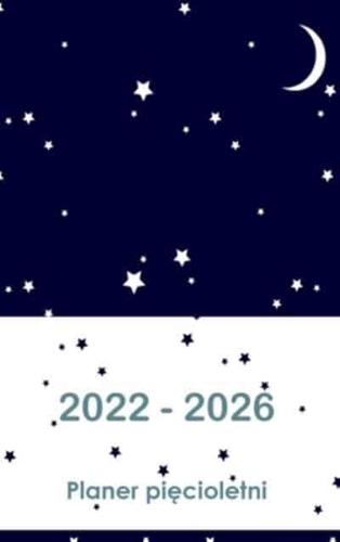 2022-2026 Planer pięcioletni: Oprawa twarda - 60-miesięczny kalendarz, 5-letni kalendarz spotkań, biznesplany, kalendarz agendy Organizator Logbook i dziennik (Planer miesięczny)