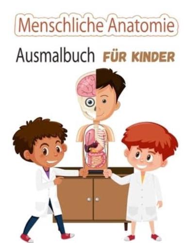 Malbuch Der Menschlichen Anatomie Für Kinder