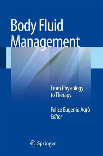 Body Fluid Management : From Physiology to Therapy