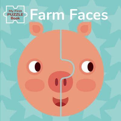 My First Puzzle Book: Farm Faces